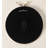 Light luxury metal crystal glass round wall clock