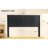 Wood Headboard Queen Size, 64.4" Wide Wooden Queen Headboard Only, Modern Farmhouse Headboards, Wall Mounted Fluted Panel, Wingback Boho Headboards-545752685-545752687
