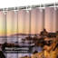 Rideau de douche à 12 crochets California River Beach River State-1069661631