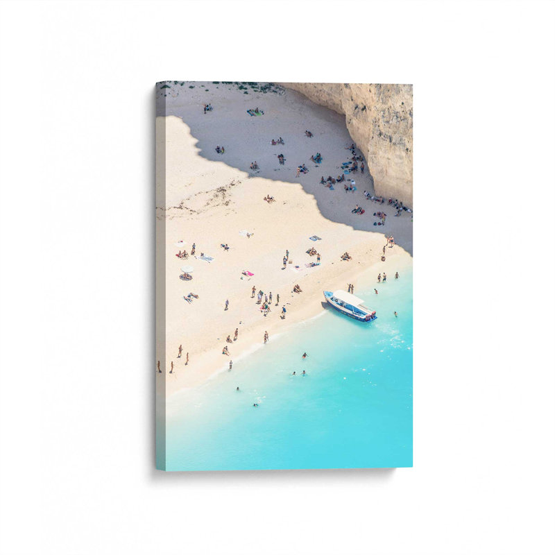«Saltwater bliss», reproduction d'art sur toile, 8 po x 12 po, Toile tendue