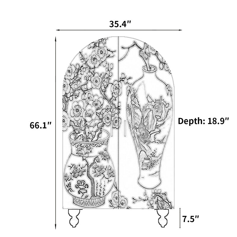 Garde-robe de rangement pour chambre française