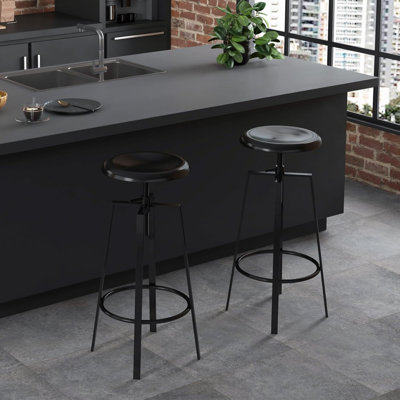 Ensemble de 2 tabourets de bar Juddson