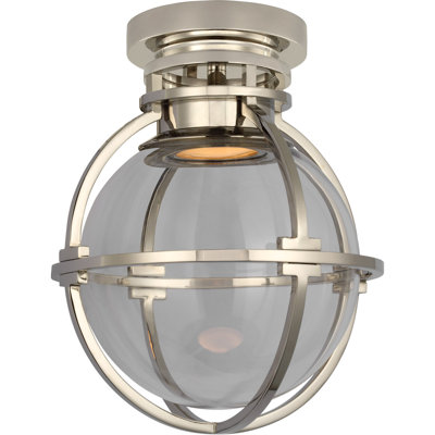 Chapman & Myers Gracie Captured Globe Flush Mount