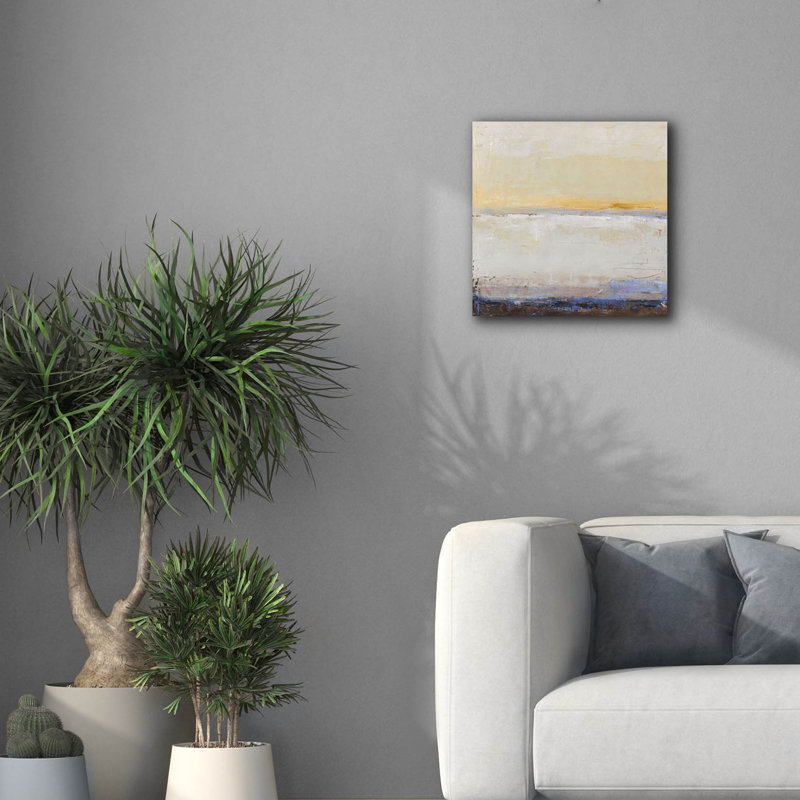 Toile épique Graffiti «Horizon 1» par Design Fabrikken, 18 po x 18 po