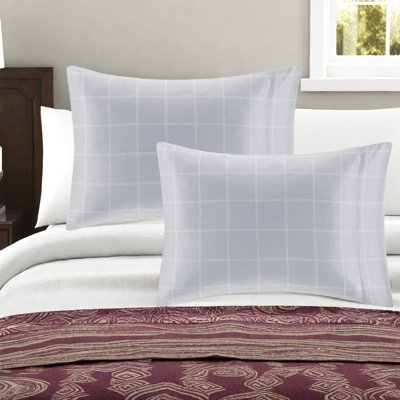 Ensembles de literie complets, en polyester pleine grandeur, maison de chambre à coucher à rayures modernes