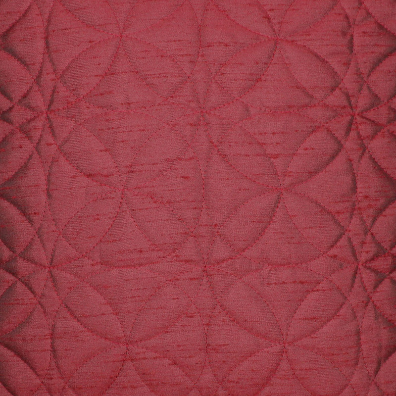 Bloxom Square Throw Cushion, 60 x 60cm, Wine Red