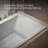 Underscore 72" x 42" Soaking Bathtub-13240027