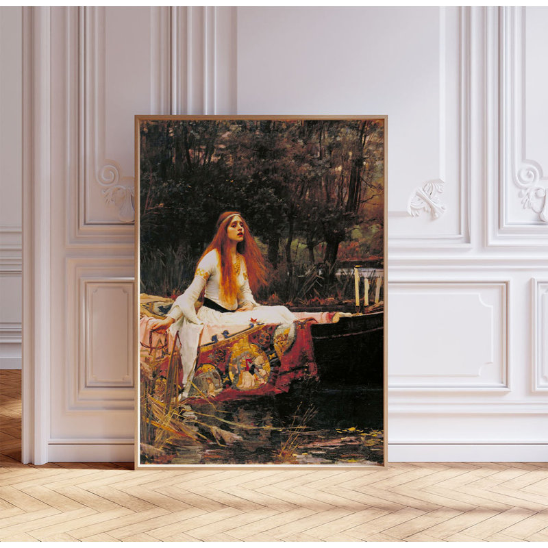 The Lady Of Shalott by John William Waterhouse - No Frame Print, 42cm H x 29cm W