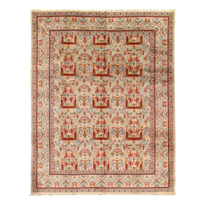 Fine Hand Knotted Augra 9'X 12'