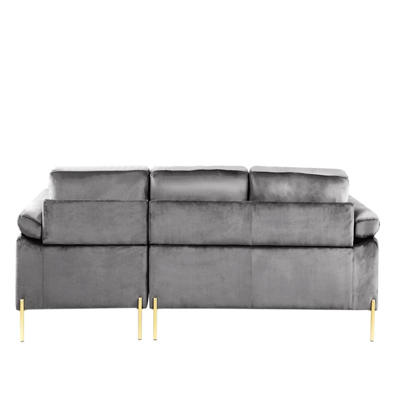 Mercer41 Upholstered Sofa With Metal Legs - Wayfair Canada