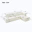 Canapé modulaire en L de 113 po-94883747