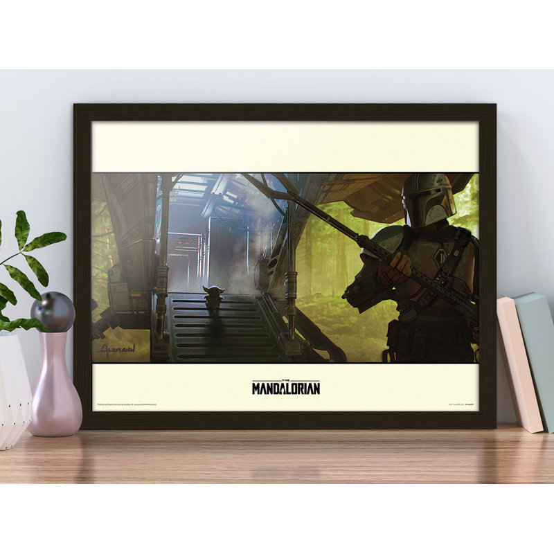 Star Wars: The Mandalorian Explore - Picture Frame Memorabilia