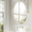 Oval Flat Rithi Wall Mirror-71959010