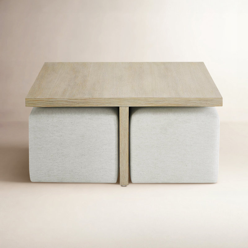 Orrin Dockside Cocktail Table W Ottomans