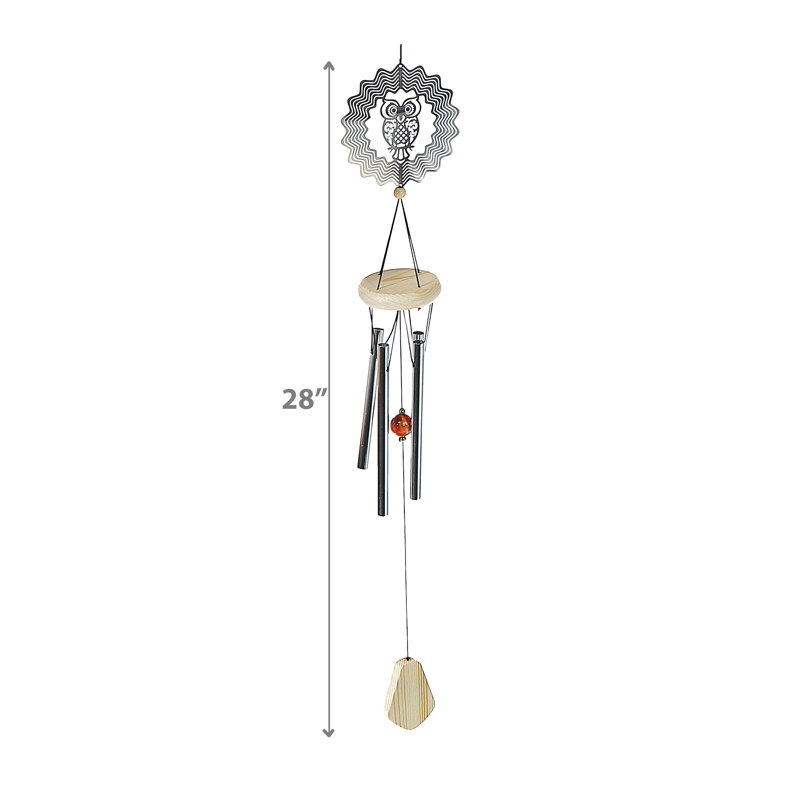 Hibou fileur avec carillon