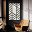  «Night Shift 1» par Chariklia Zarris, art mural en verre acrylique, 24 po x 36 po