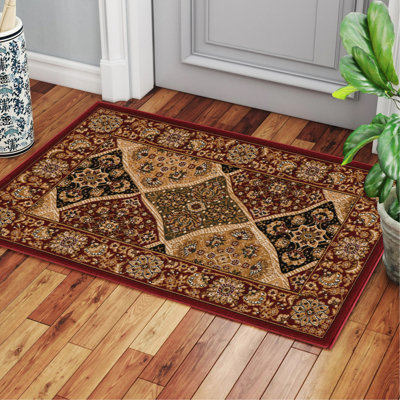 Rouge 2 pi X 3 pi Tapis