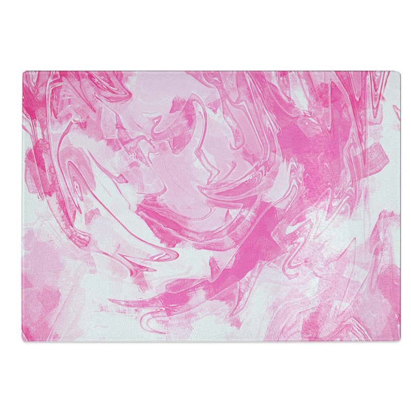 Glass Go My Own Way in Abstract Chopping Board, 39 cm W x 28.5 cm L