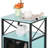 Kempst Nightstand Set 2, Small Bedside Table with Drawers, Narrow Side End Table with Open Shelf, 2 Drawer Dresser for Bedroom/Living Room/Dorms-412447126-477887918