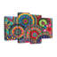 Mandala Mandala Parade, impression sur toile 4 pièces-93821792