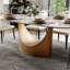 Table de salle à manger moderne minimaliste ovale avec plateau de table en pierre frittée-636765537-636765561