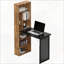 Bureau d'ordinateur convertible pliable, durable, stable et anti-basculement