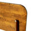 Structure de lit grand en bois massif de qualité supérieure avec tête de lit, lit plateforme en bois de style scandinave Signature, capacité de finition de caramel de 800 lb, convient à tous les matelas, aucun sommier tapissier requis, antidérapant et silencieux, assemblage facile-105528049-105528050