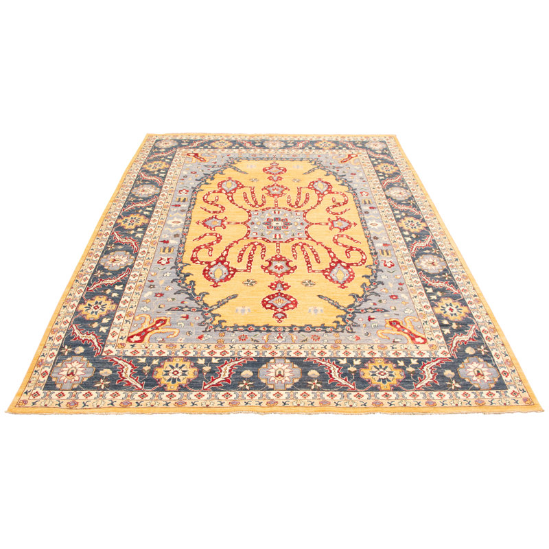 Tapis d’intérieur en laine 9 pi 1 po x 12 pi en laine "one-of-a-kind-noué la 2010" tabriz light Seabeck