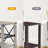 Eidelweiss Tall End Table Nightstand with 2 USB Ports, 2 Power Outlets, and 2 Storage Shelves-342656812