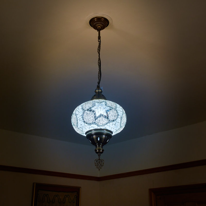 Pagedale 1 - Light Antique Bronze Single Pendant