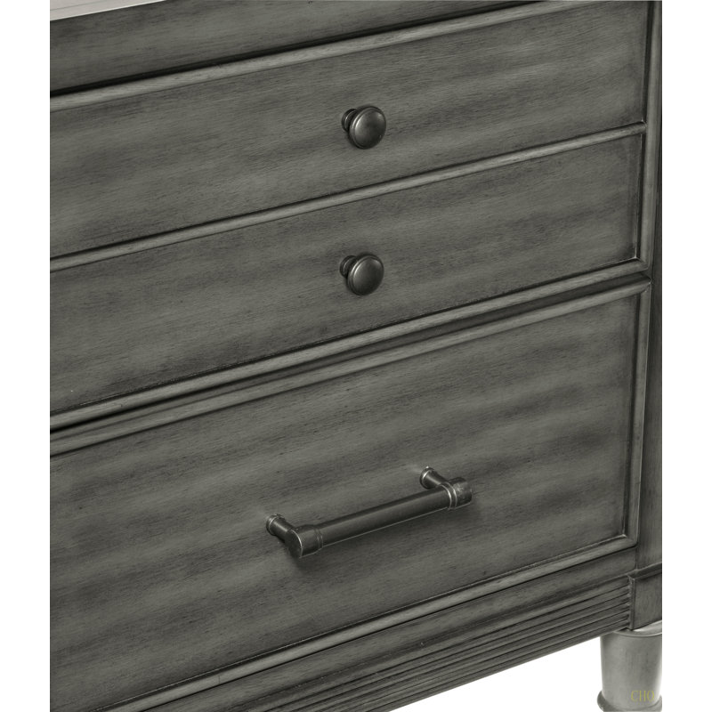 Table de chevet style transitionnel 1pc