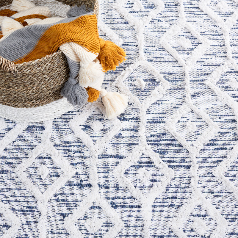 Buz Performance Geometric Rug, Runner 2' x 9'