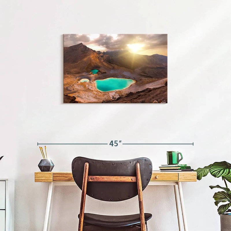 Kavia Sunkissed Emerald Lakes, 20" H x 30" W