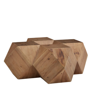 Table basse en bois massif Barry