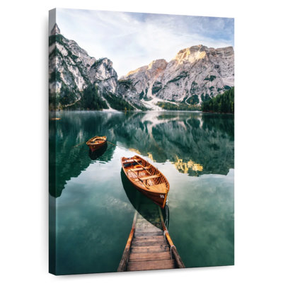 Quai Alvord Lake Braies
