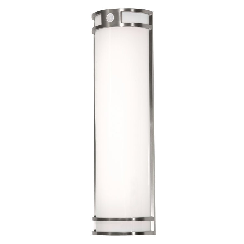 Plafonnier encastré d'extérieur à DEL Ervie, Aluminium brossé, 25W