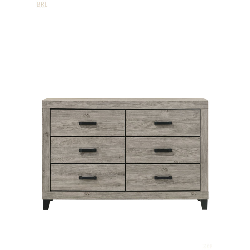 Mari Light Gray Finish Dresser