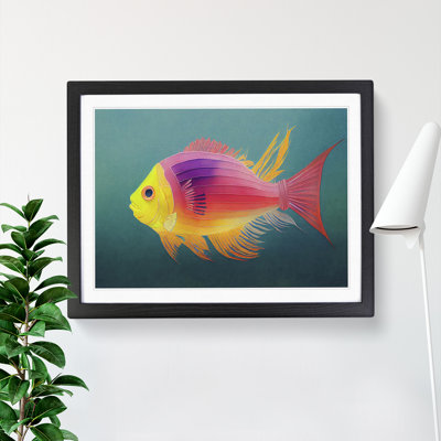 Fish In Watercolour Vol.4 - Single Picture Frame Print