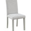 Ensemble de table de salle à manger 5 pièces en bois avec table rectangulaire et 4 chaises rembourrées, décor en cristal pour une salle à manger élégante-625355470