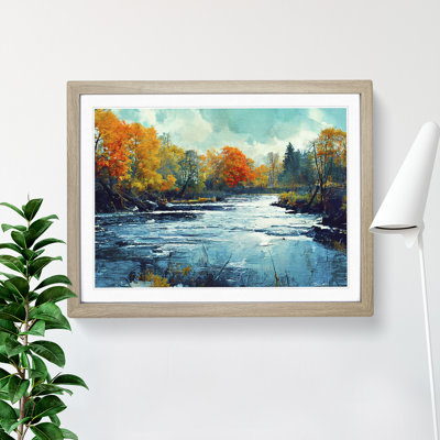 XH1022-6166X Modern River Vol.1 - Single Picture Frame Print