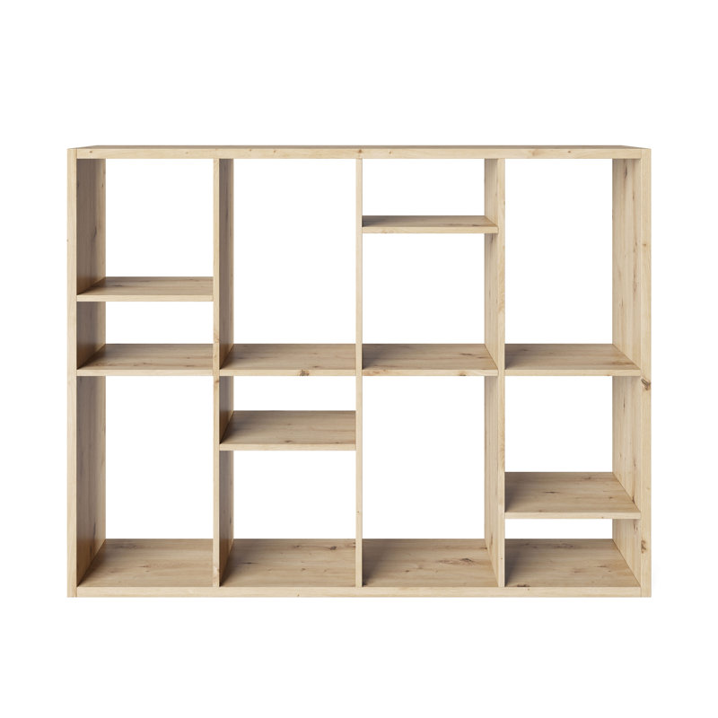 Elvia 147cm H Standard Bookcase, Artschanelche