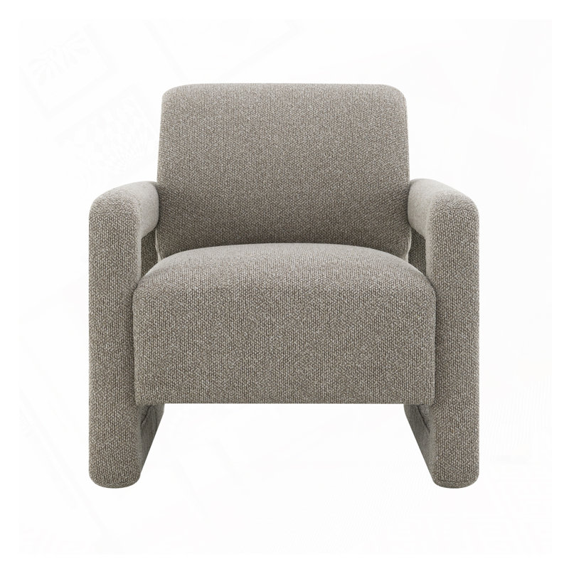 Fauteuil d'appoint en chenille