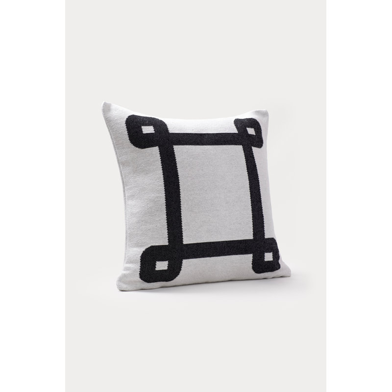 Brooks Brothers Rehmat Pillow, White