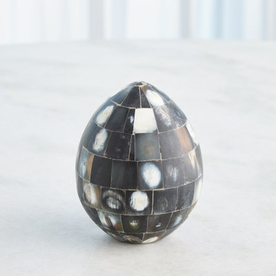 Horn Egg-Black-Med