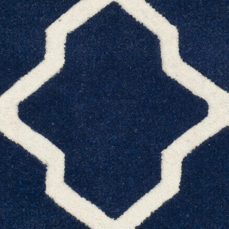 Tapis en laine touffeté à la main Carolene, Rectangle 2 pi 3 po x 5 pi