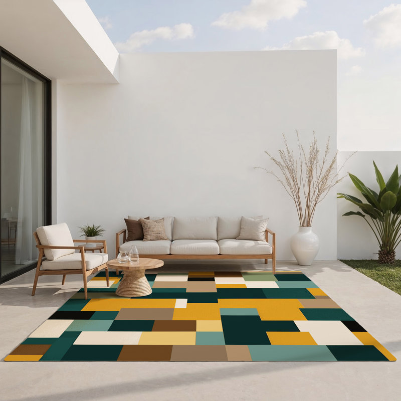 Tapis d'intérieur et d'extérieur construit Canyon, Rectangle 1 pi 6 po x 2 pi 6 po