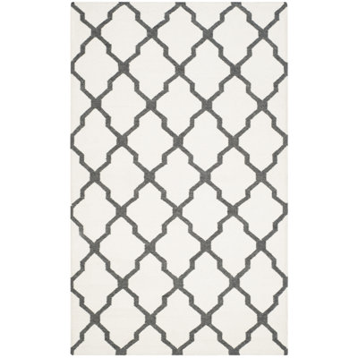 Seraphin Geometric Wool Hand Woven Area Rug