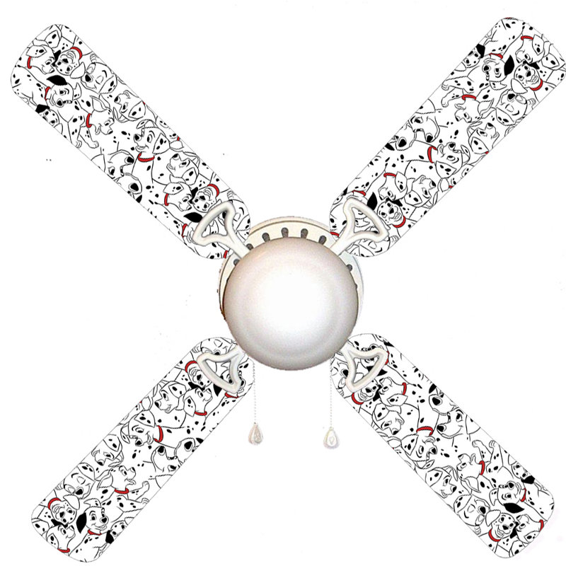 Ventilateur de plafond 4 pales 42 "