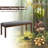 Caeron Linen Blend Upholstered Bench