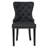 Tufted Upholstered Leather Dining Parsons Chairs-1047791401
